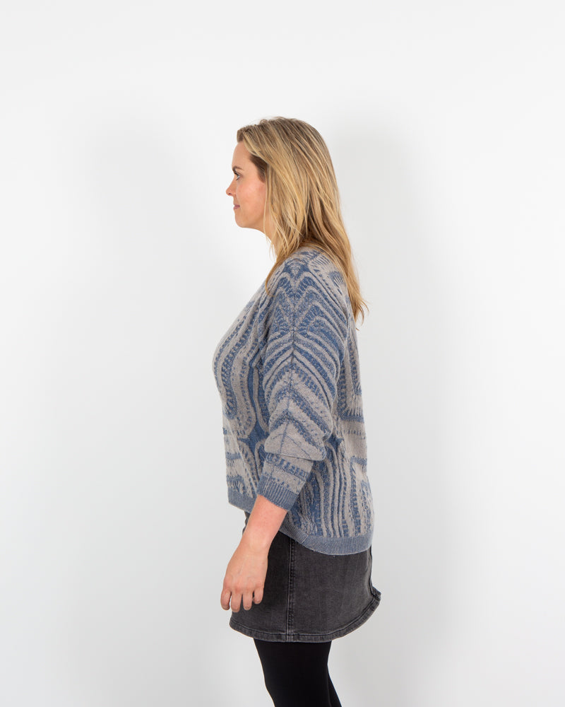 Paving the Way Jumper - Reversible Merino Wool Knit