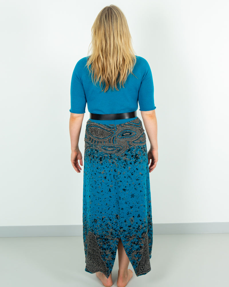 Coastal Country Dress - Merino Wool Knit