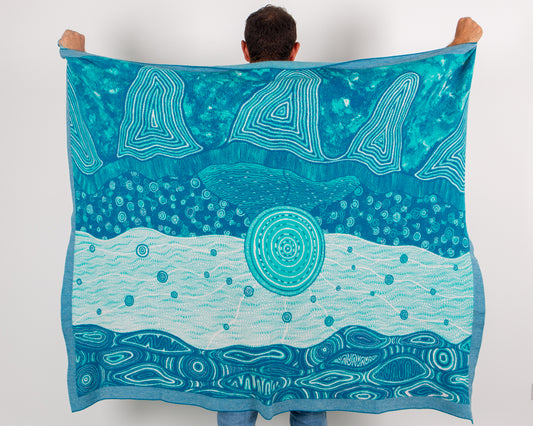 Ancient Existence Blanket - Merino Wool