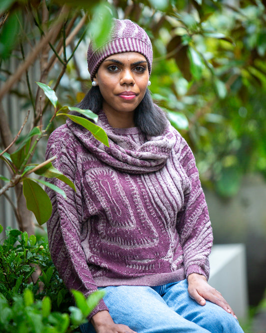 Paving the Way Jumper - Reversible Merino Wool Knit