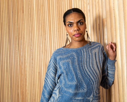 Paving the Way Jumper - Reversible Merino Wool Knit