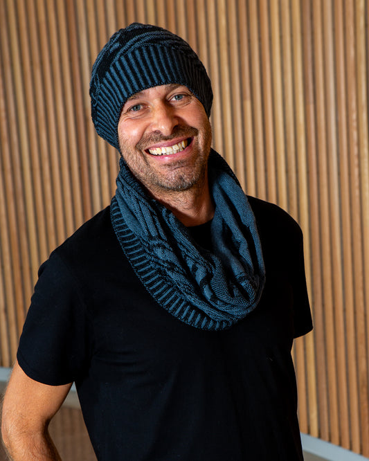 Abundance Reversible Beanie - Merino Wool Knit