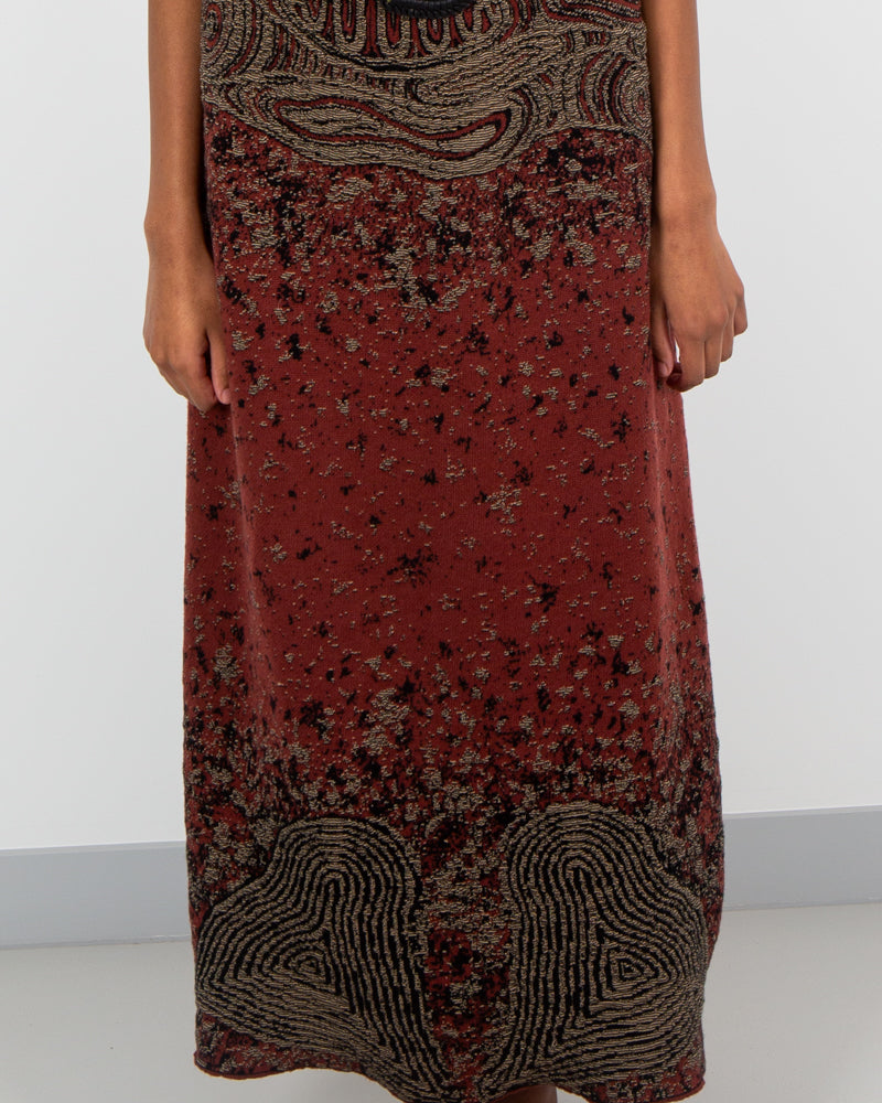 Coastal Country Dress - Merino Wool Knit
