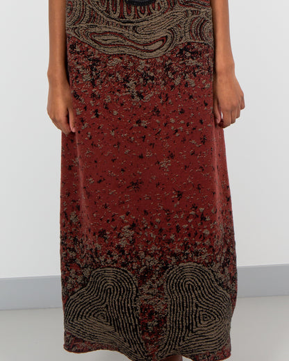 Coastal Country Dress - Merino Wool Knit