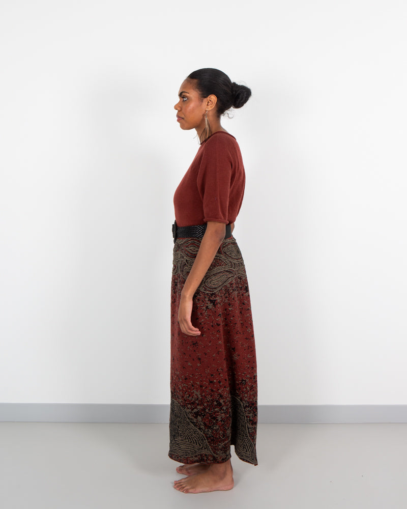 Coastal Country Dress - Merino Wool Knit