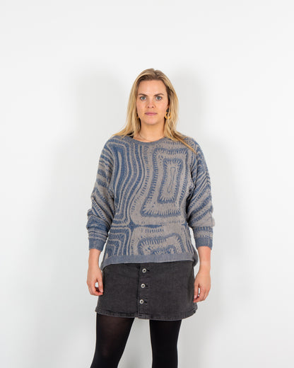 Paving the Way Jumper - Reversible Merino Wool Knit
