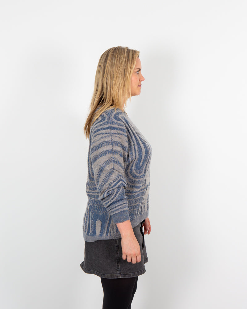 Paving the Way Jumper - Reversible Merino Wool Knit