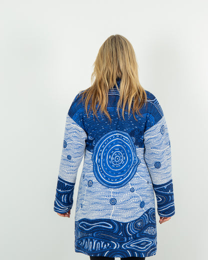 Ancient Existence Unisex Cardigan - Merino Wool