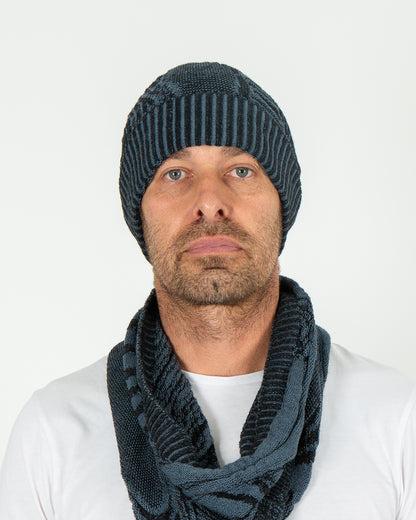 Abundance Reversible Beanie - Merino Wool Knit