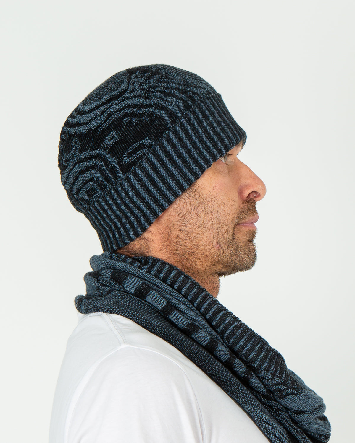 Abundance Reversible Beanie - Merino Wool Knit
