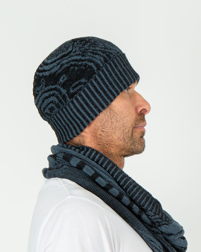 Abundance Reversible Beanie - Merino Wool Knit