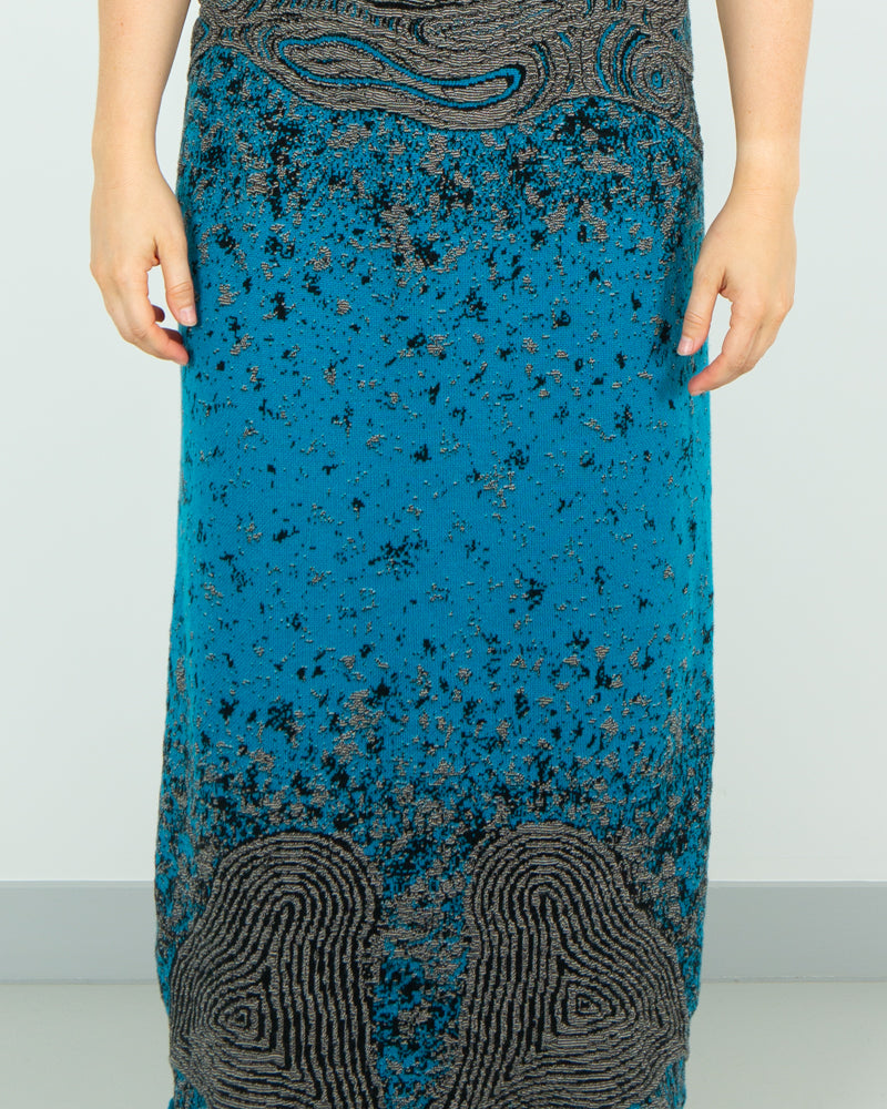 Coastal Country Dress - Merino Wool Knit