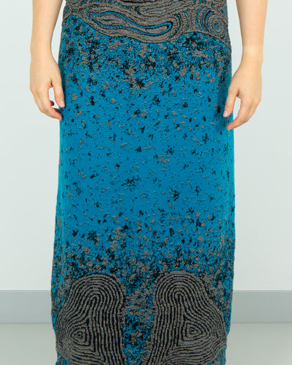 Coastal Country Dress - Merino Wool Knit