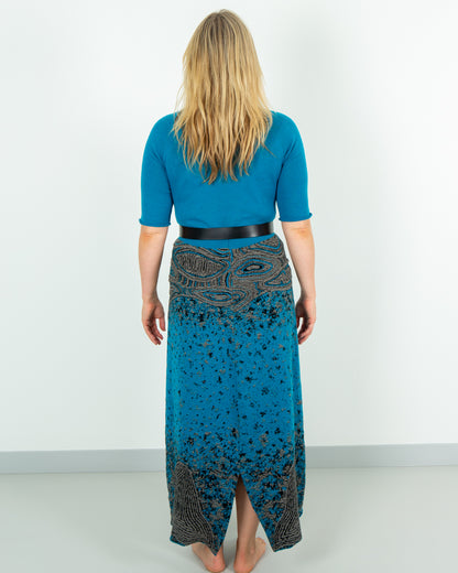 Coastal Country Dress - Merino Wool Knit