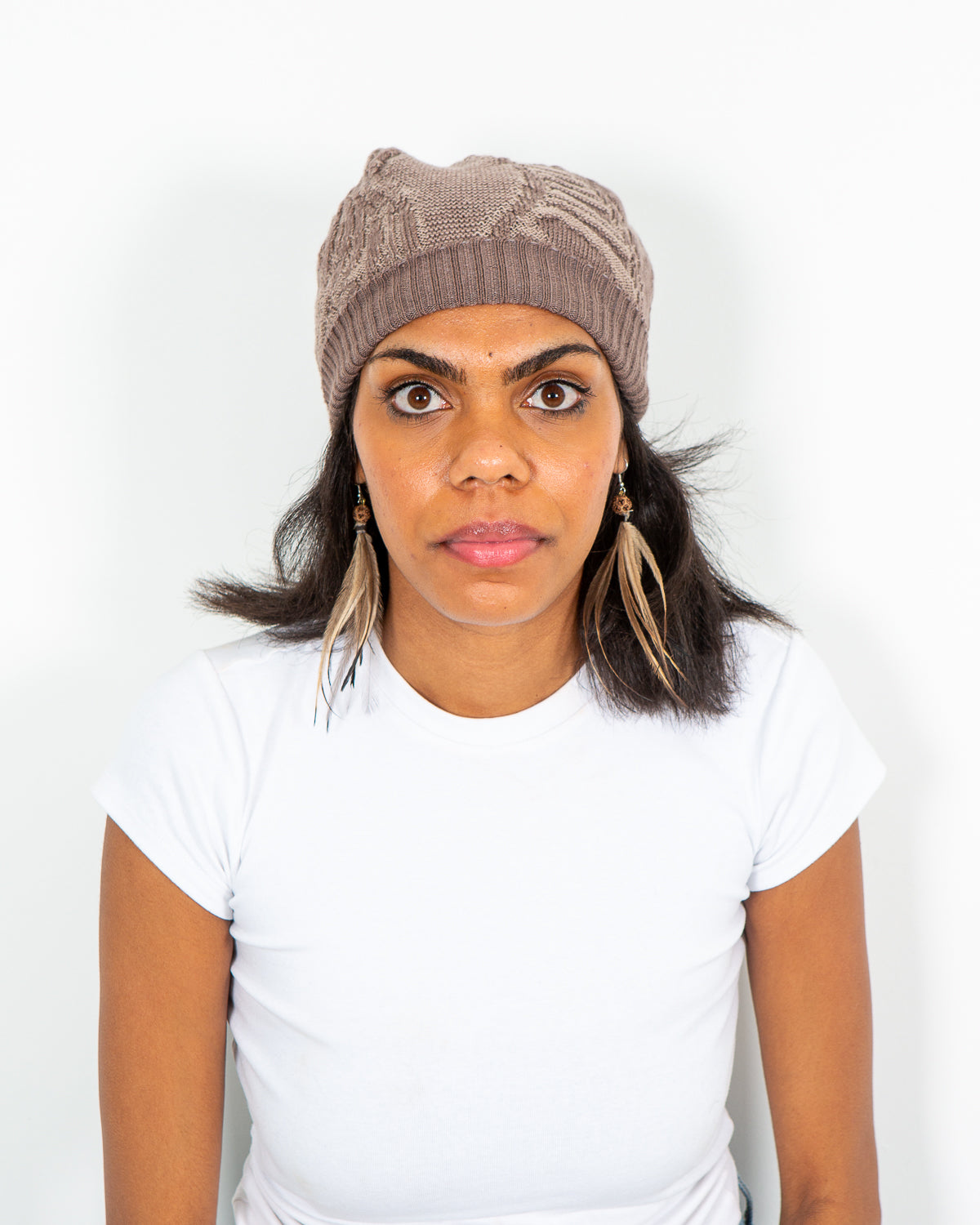 Abundance Reversible Beanie - Merino Wool Knit