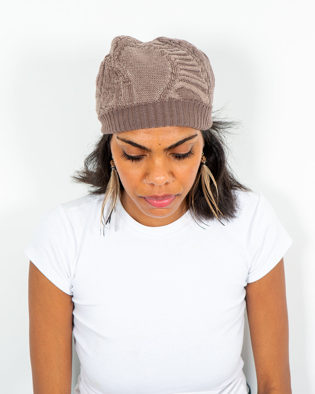 Abundance Reversible Beanie - Merino Wool Knit