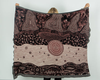 Ancient Existence Blanket - Merino Wool