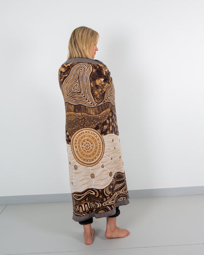 Ancient Existence Blanket - Merino Wool
