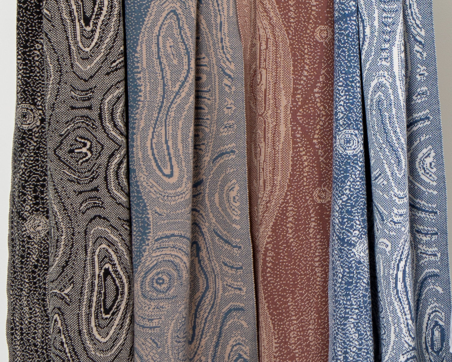 Ancient Existence Reversible Scarf - Merino Wool Knit