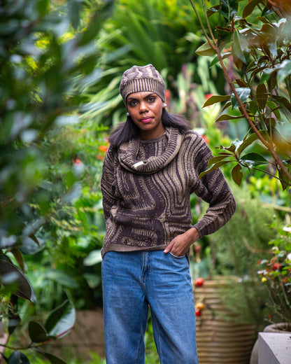 Paving the Way Jumper - Reversible Merino Wool Knit