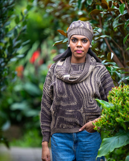 Paving the Way Jumper - Reversible Merino Wool Knit