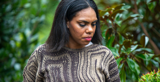 Paving the Way Jumper - Reversible Merino Wool Knit