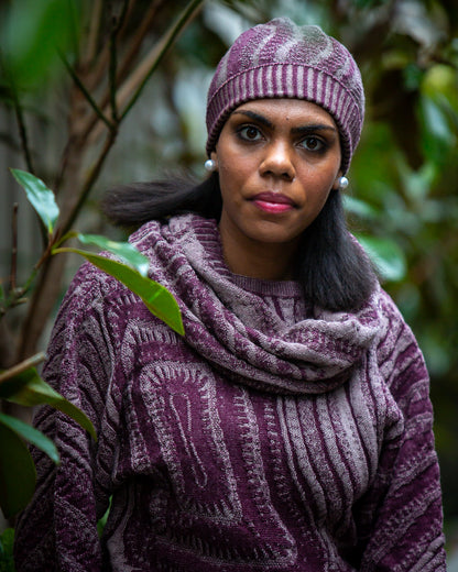 Paving the Way Jumper - Reversible Merino Wool Knit