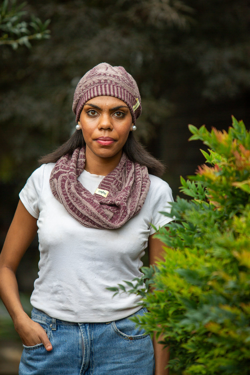 Paving the Way Beanie - Reversible Merino Wool
