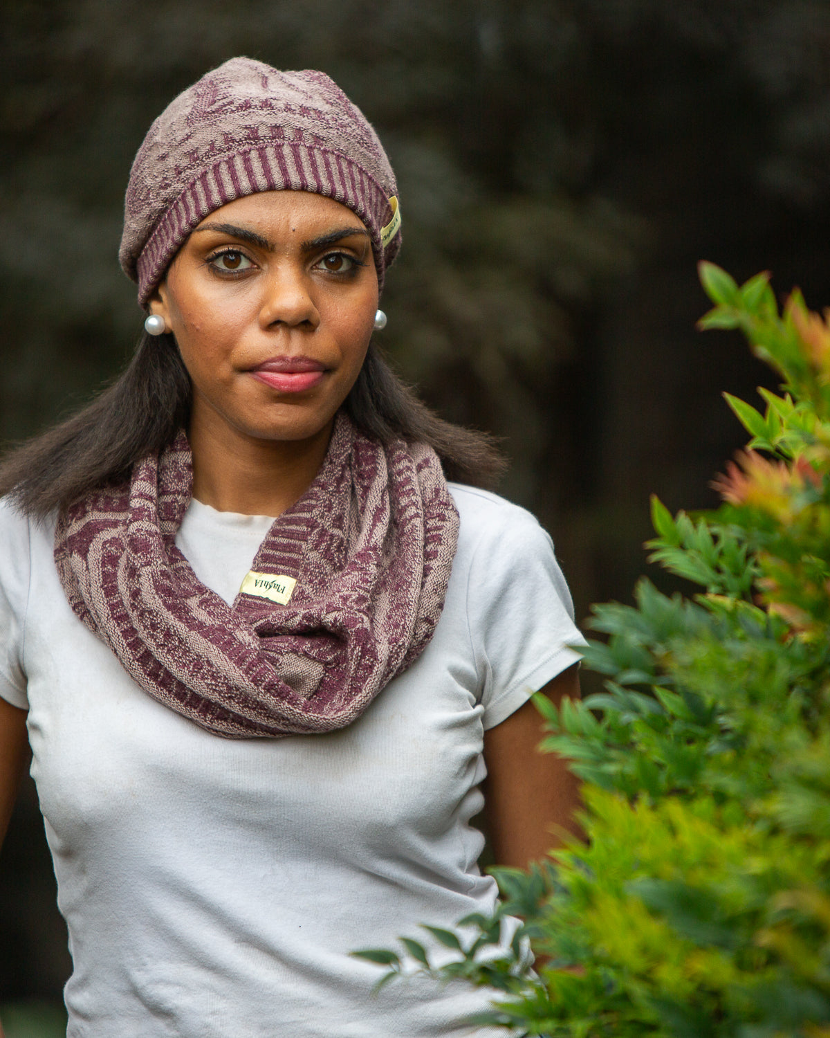 Paving the Way Snood - Reversible Merino Wool