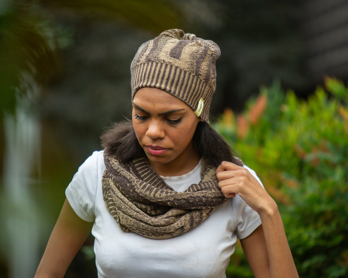 Paving the Way Snood - Reversible Merino Wool