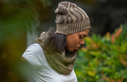 Paving the Way Snood - Reversible Merino Wool