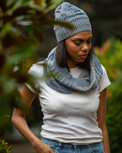 Paving the Way Snood - Reversible Merino Wool