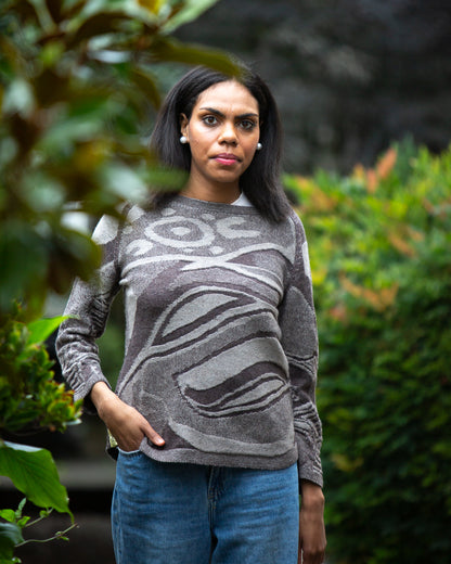 Abundance Reversible Jumper - Merino Wool Knit