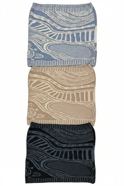 Abundance Reversible Snood - Merino Wool Knit